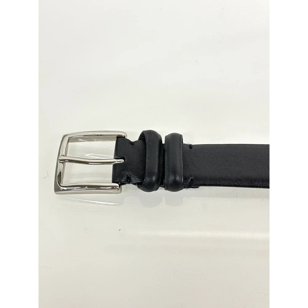 Leather Belt for Men Classic Elegance with a Modern Size 40 Hand-made in China